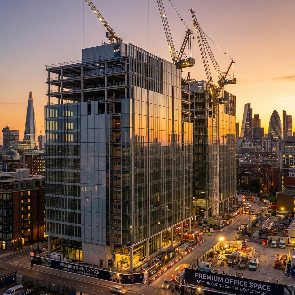 Commercial property development - construction project with development finance