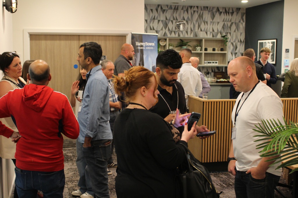 Property investors networking at SWPM event